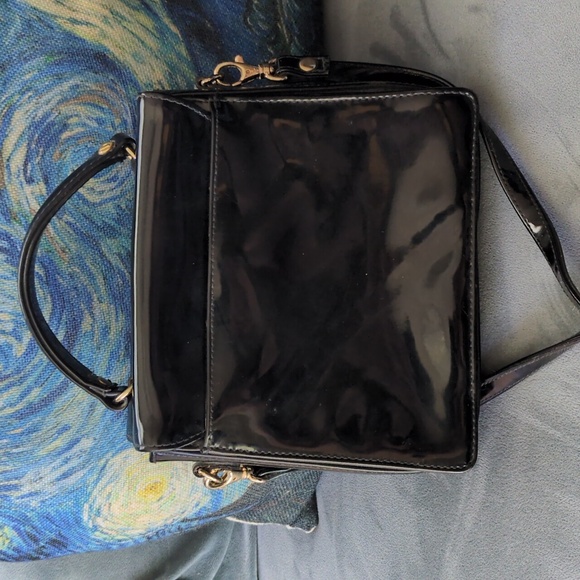 Vintage Patent Leather Handbag - Picture 2 of 5